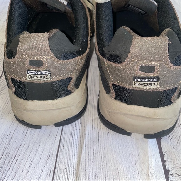 Skechers Sport brown, tan and black sneakers - Picture 4 of 8